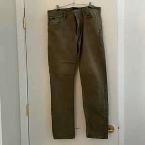 RVCA tan pants